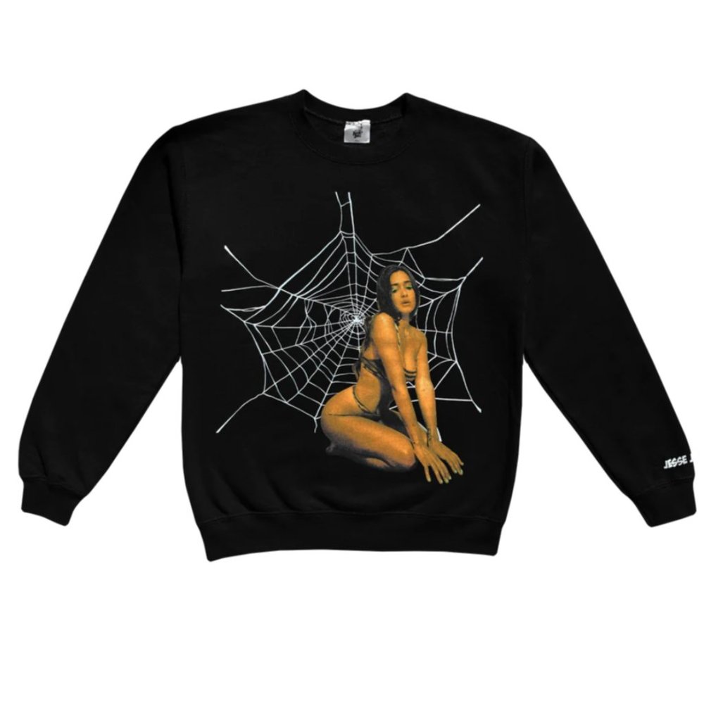 Deadly Doll Black Spider Sweatshirt